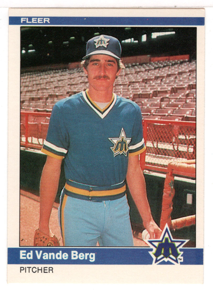 Ed Vande Berg - Seattle Mariners (MLB Baseball Card) 1984 Fleer # 623 Mint