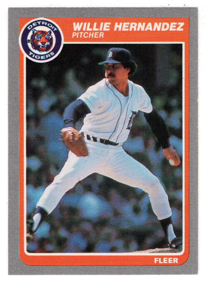 Willie Hernandez - Detroit Tigers (MLB Baseball Card) 1985 Fleer # 10 Mint