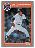 Willie Hernandez - Detroit Tigers (MLB Baseball Card) 1985 Fleer # 10 Mint