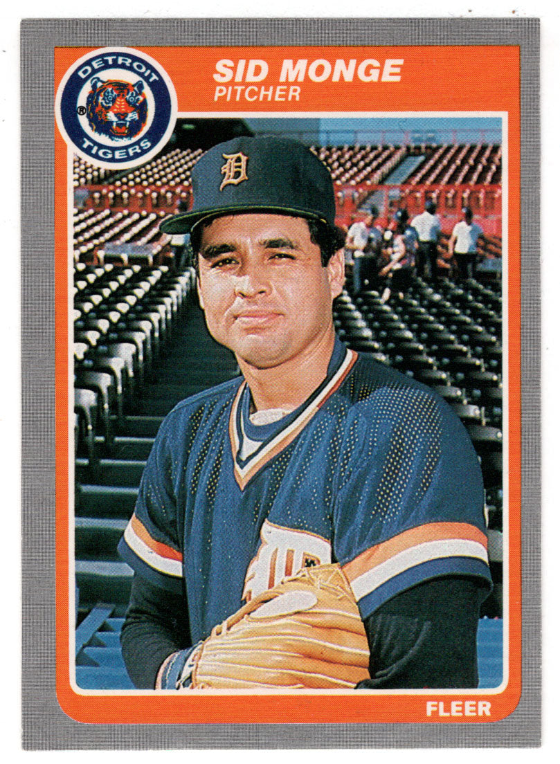 Sid Monge - Detroit Tigers (MLB Baseball Card) 1985 Fleer # 17 Mint