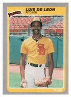 Luis DeLeon - San Diego Padres (MLB Baseball Card) 1985 Fleer # 29 Mint