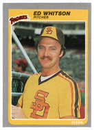 Ed Whitson - San Diego Padres (MLB Baseball Card) 1985 Fleer # 47 Mint