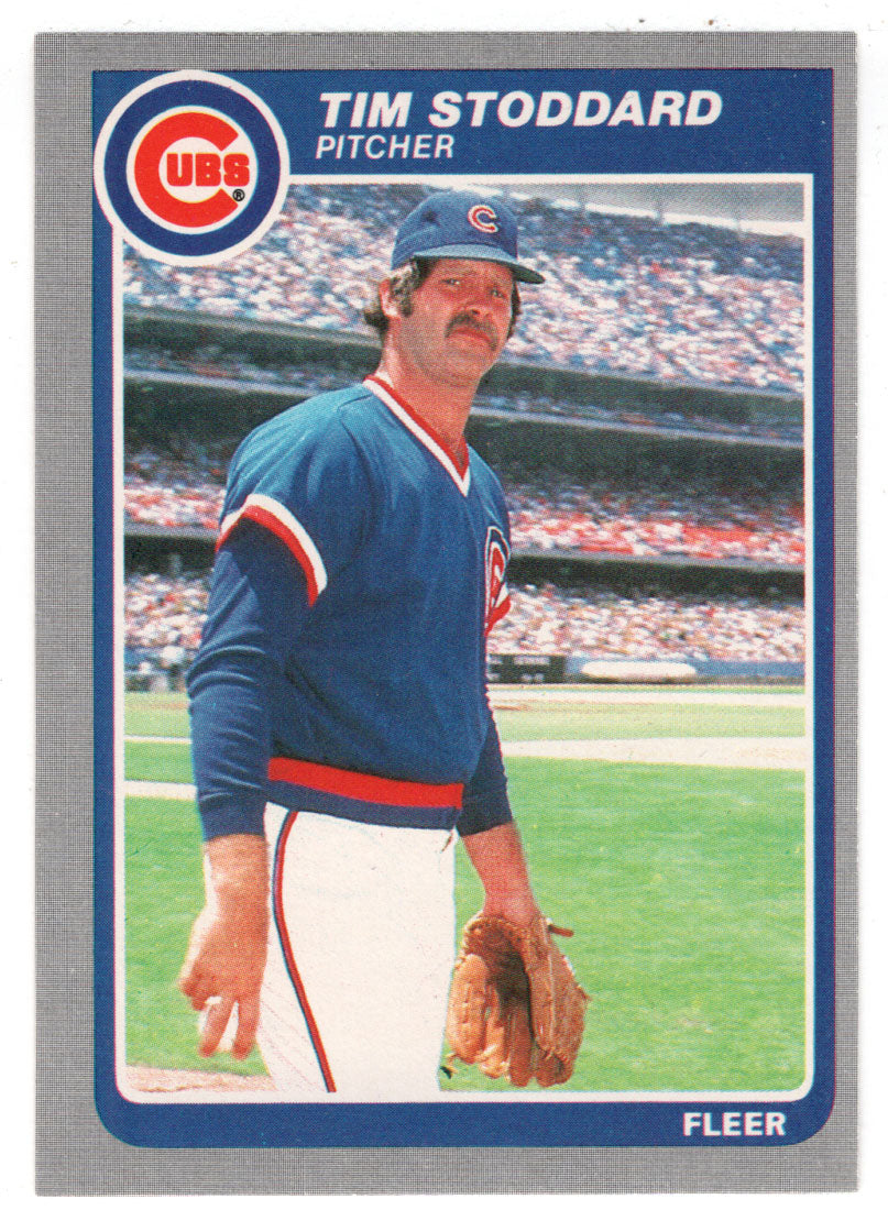 Tim Stoddard - Chicago Cubs (MLB Baseball Card) 1985 Fleer # 68 Mint