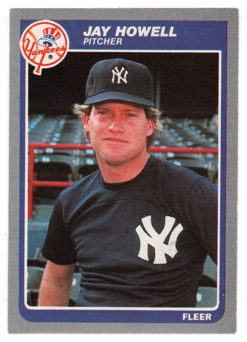 Jay Howell - New York Yankees  (MLB Baseball Card) 1985 Fleer # 131 Mint