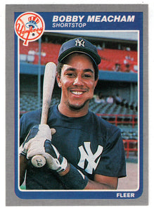 Bobby Meacham - New York Yankees (MLB Baseball Card) 1985 Fleer # 134 Mint