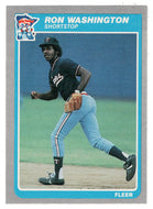 Ron Washington - Minnesota Twins (MLB Baseball Card) 1985 Fleer # 292 Mint