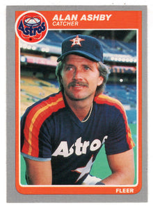 Alan Ashby - Houston Astros (MLB Baseball Card) 1985 Fleer # 343 Mint