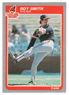 Roy Smith RC - Cleveland Indians (MLB Baseball Card) 1985 Fleer # 455 Mint