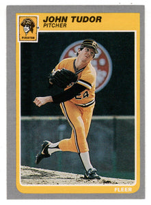 John Tudor - Pittsburgh Pirates (MLB Baseball Card) 1985 Fleer # 479 Mint