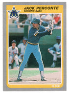 Jack Perconte - Seattle Mariners (MLB Baseball Card) 1985 Fleer # 498 Mint