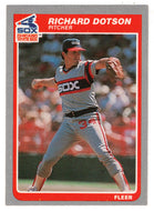 Richard Dotson - Chicago White Sox (MLB Baseball Card) 1985 Fleer # 511 Mint