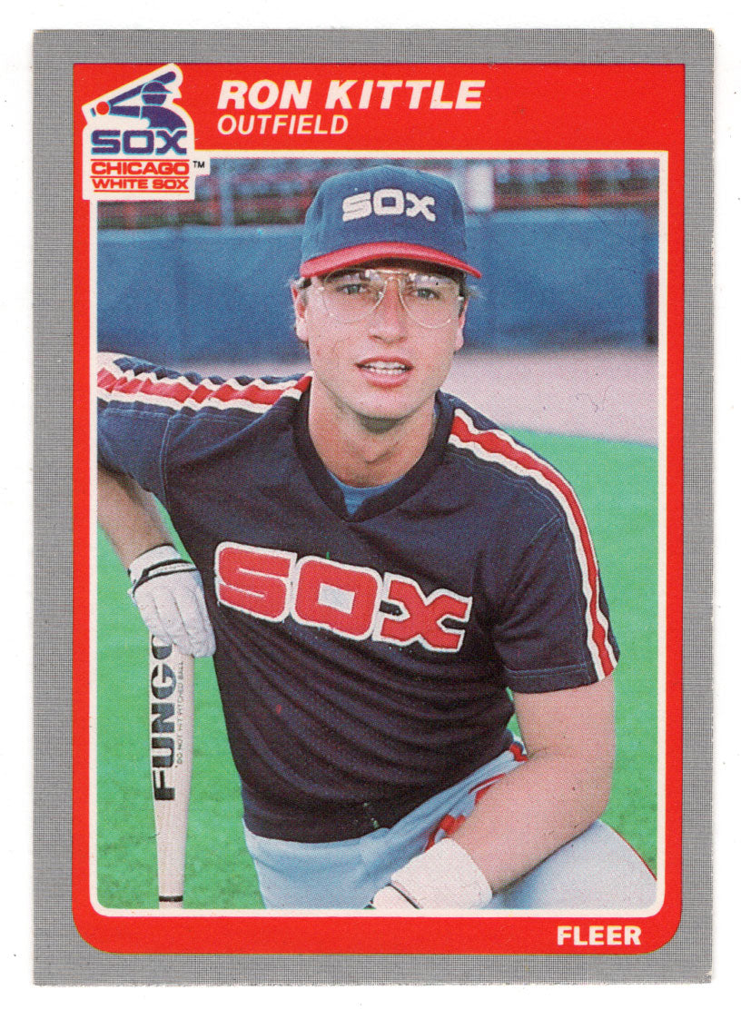 Ron Kittle - Chicago White Sox (MLB Baseball Card) 1985 Fleer # 518 Mint