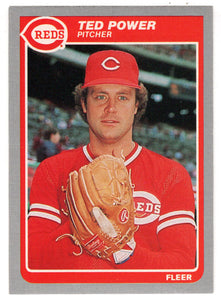 Ted Power - Cincinnati Reds  (MLB Baseball Card) 1985 Fleer # 547 Mint