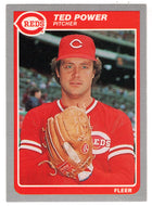 Ted Power - Cincinnati Reds  (MLB Baseball Card) 1985 Fleer # 547 Mint