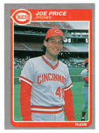 Joe Price - Cincinnati Reds  (MLB Baseball Card) 1985 Fleer # 548 Mint