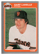 Gary Lavelle - San Francisco Giants (MLB Baseball Card) 1985 Fleer # 613 Mint