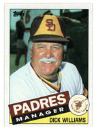 Dick Williams - San Diego Padres (MLB Baseball Card) 1985 Topps # 66 Mint