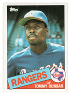 Tommy Dunbar - Texas Rangers (MLB Baseball Card) 1985 Topps # 102 Mint