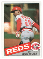 Eddie Milner - Cincinnati Reds (MLB Baseball Card) 1985 Topps # 198 Mint
