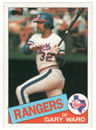Gary Ward - Texas Rangers (MLB Baseball Card) 1985 Topps # 414 Mint