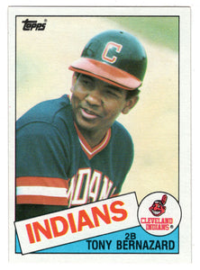 Tony Bernazard - Cleveland Indians (MLB Baseball Card) 1985 Topps # 533 Mint