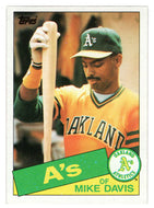Mike Davis - Oakland Athletics (MLB Baseball Card) 1985 Topps # 778 Mint