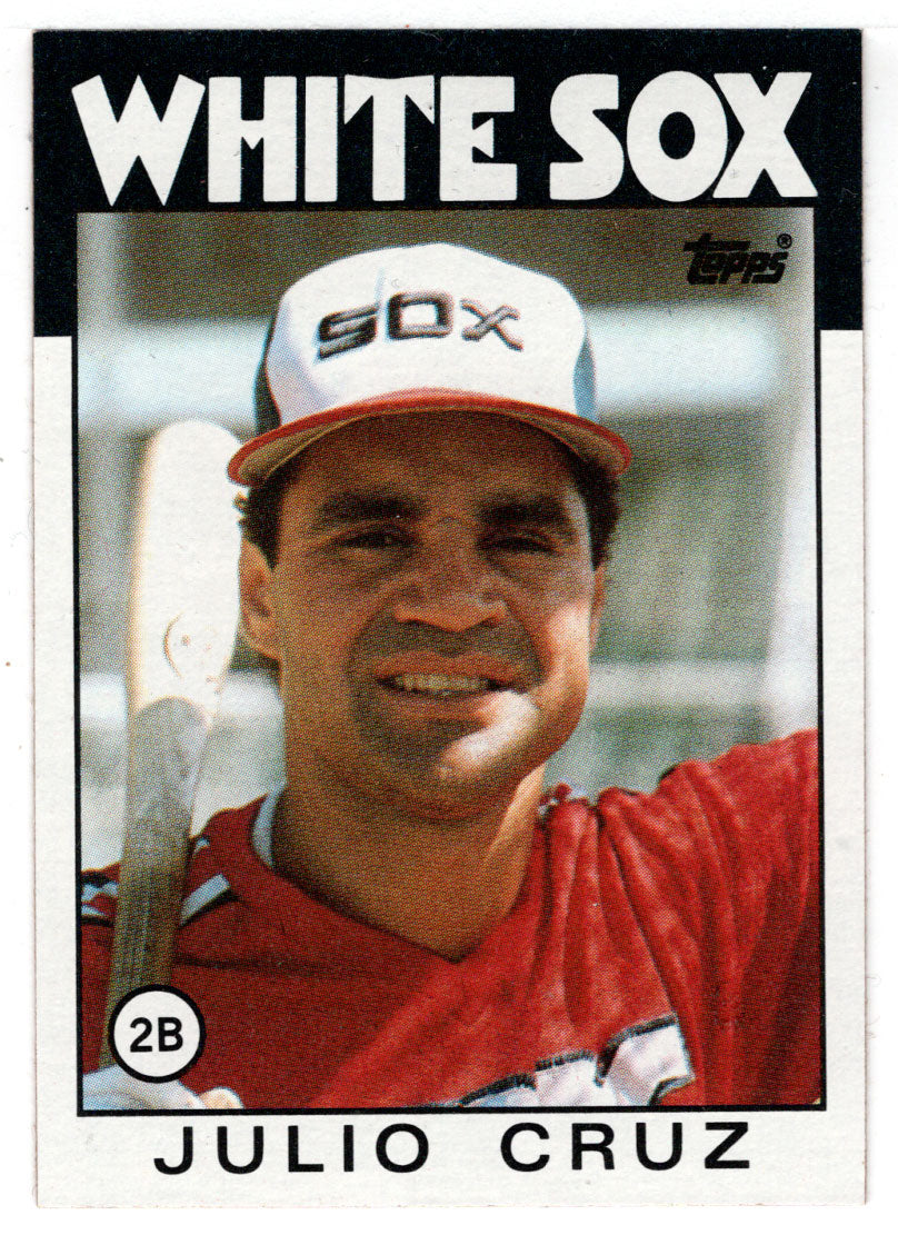 Julio Cruz - Chicago White Sox (MLB Baseball Card) 1986 Topps # 14 Mint