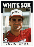 Julio Cruz - Chicago White Sox (MLB Baseball Card) 1986 Topps # 14 Mint