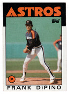 Frank DiPino - Houston Astros (MLB Baseball Card) 1986 Topps # 26 Mint