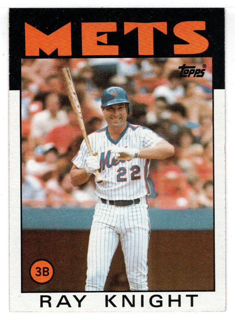Ray Knight - New York Mets (MLB Baseball Card) 1986 Topps # 27 Mint