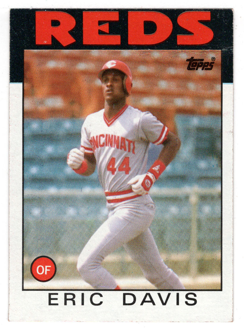 Eric Davis - Cincinnati Reds (MLB Baseball Card) 1986 Topps # 28