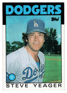 Steve Yeager - Los Angeles Dodgers (MLB Baseball Card) 1986 Topps # 32 Mint