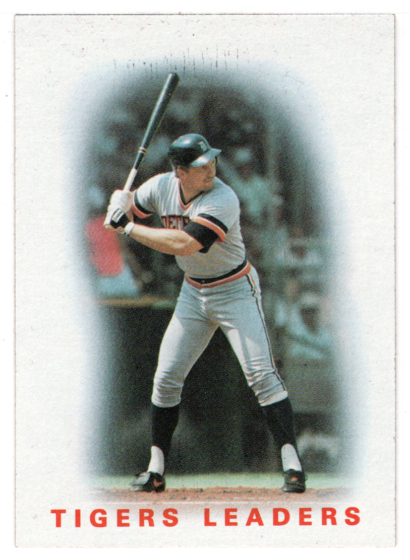 Lance Parrish - Detroit Tigers - Team Leaders (MLB Baseball Card) 1986 Topps # 36 Mint