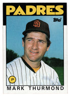 Mark Thurmond - San Diego Padres (MLB Baseball Card) 1986 Topps # 37 Mint