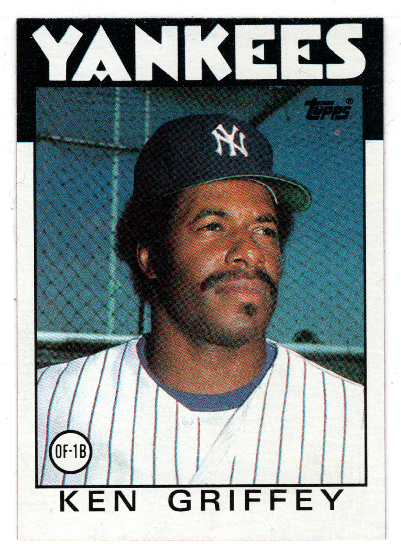 Ken Griffey - New York Yankees (MLB Baseball Card) 1986 Topps # 40 Mint
