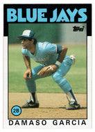 Damaso Garcia - Toronto Blue Jays (MLB Baseball Card) 1986 Topps # 45 Mint