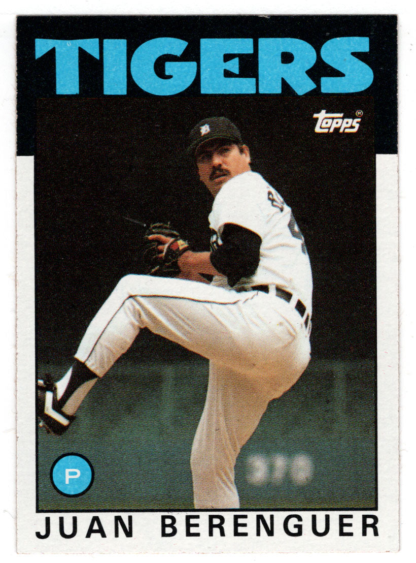 Juan Berenguer - Detroit Tigers (MLB Baseball Card) 1986 Topps # 47 Mint