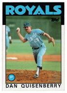 Dan Quisenberry - Kansas City Royals (MLB Baseball Card) 1986 Topps # 50 Mint