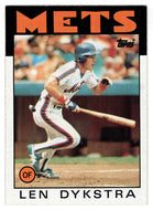Len Dykstra RC - New York Mets (MLB Baseball Card) 1986 Topps # 53 Mint