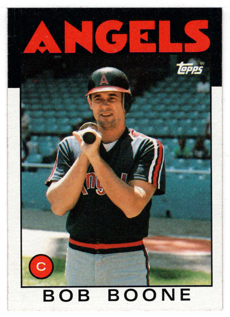 Bob Boone - California Angels (MLB Baseball Card) 1986 Topps # 62 Mint