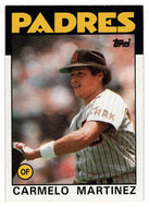 Carmelo Martinez - San Diego Padres (MLB Baseball Card) 1986 Topps # 67 Mint