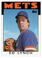 Ed Lynch - New York Mets (MLB Baseball Card) 1986 Topps # 68 Mint
