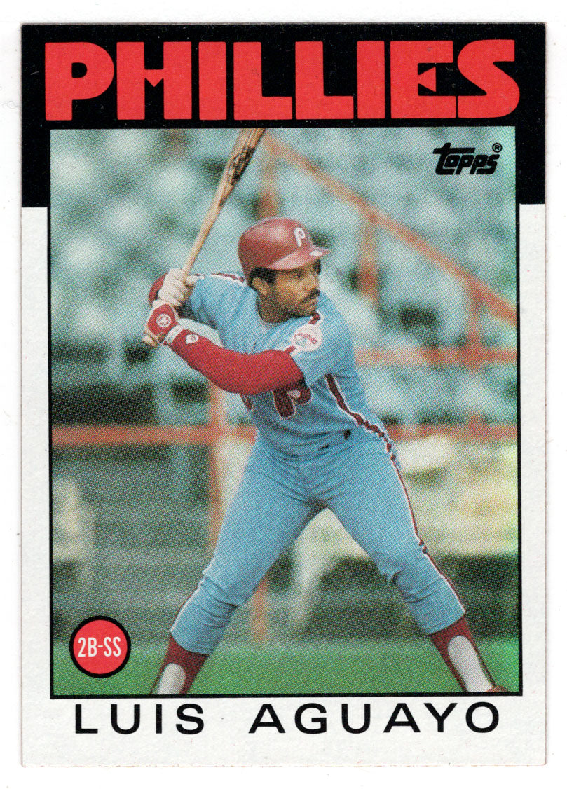 Luis Aguayo - Philadelphia Phillies (MLB Baseball Card) 1986 Topps # 69 Mint