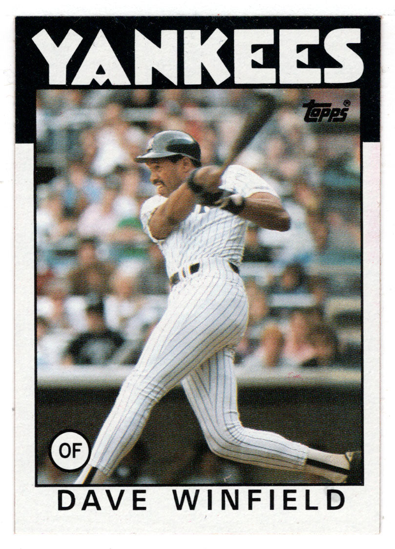 Dave Winfield - New York Yankees (MLB Baseball Card) 1986 Topps # 70 Mint