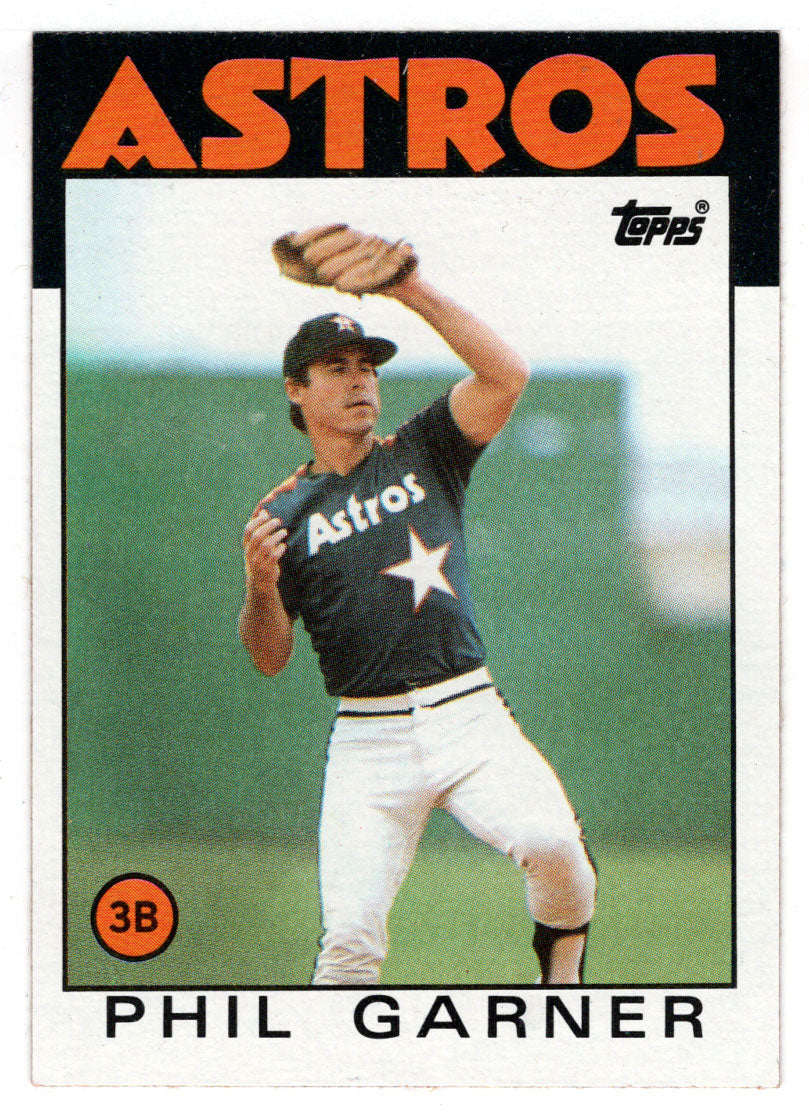 Phil Garner - Houston Astros (MLB Baseball Card) 1986 Topps # 83 Mint
