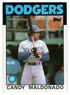 Candy Maldonado - Los Angeles Dodgers (MLB Baseball Card) 1986 Topps # 87 Mint