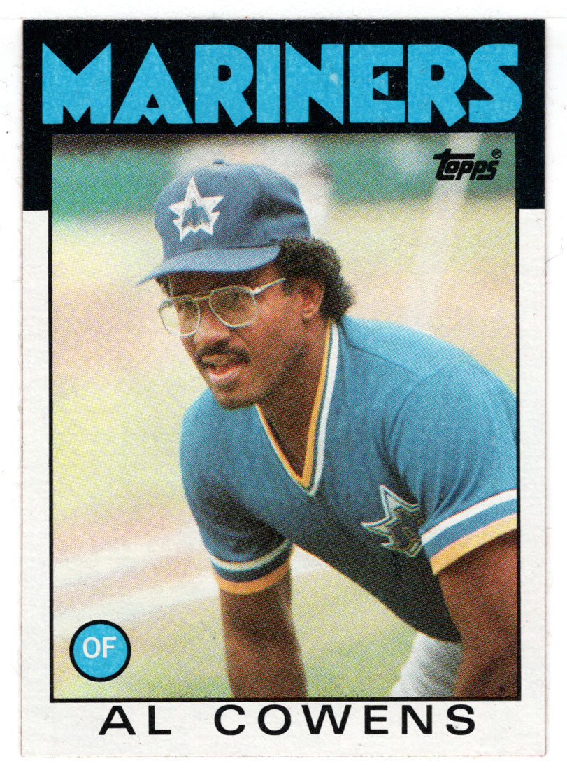 Al Cowens - Seattle Mariners (MLB Baseball Card) 1986 Topps # 92 Mint