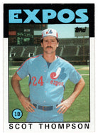 Scot Thompson - Montreal Expos (MLB Baseball Card) 1986 Topps # 93 Mint