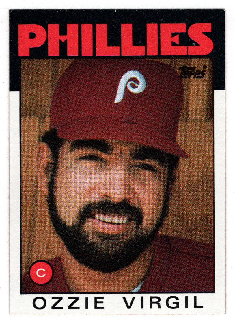 Ozzie Virgil - Philadelphia Phillies (MLB Baseball Card) 1986 Topps # 95 Mint