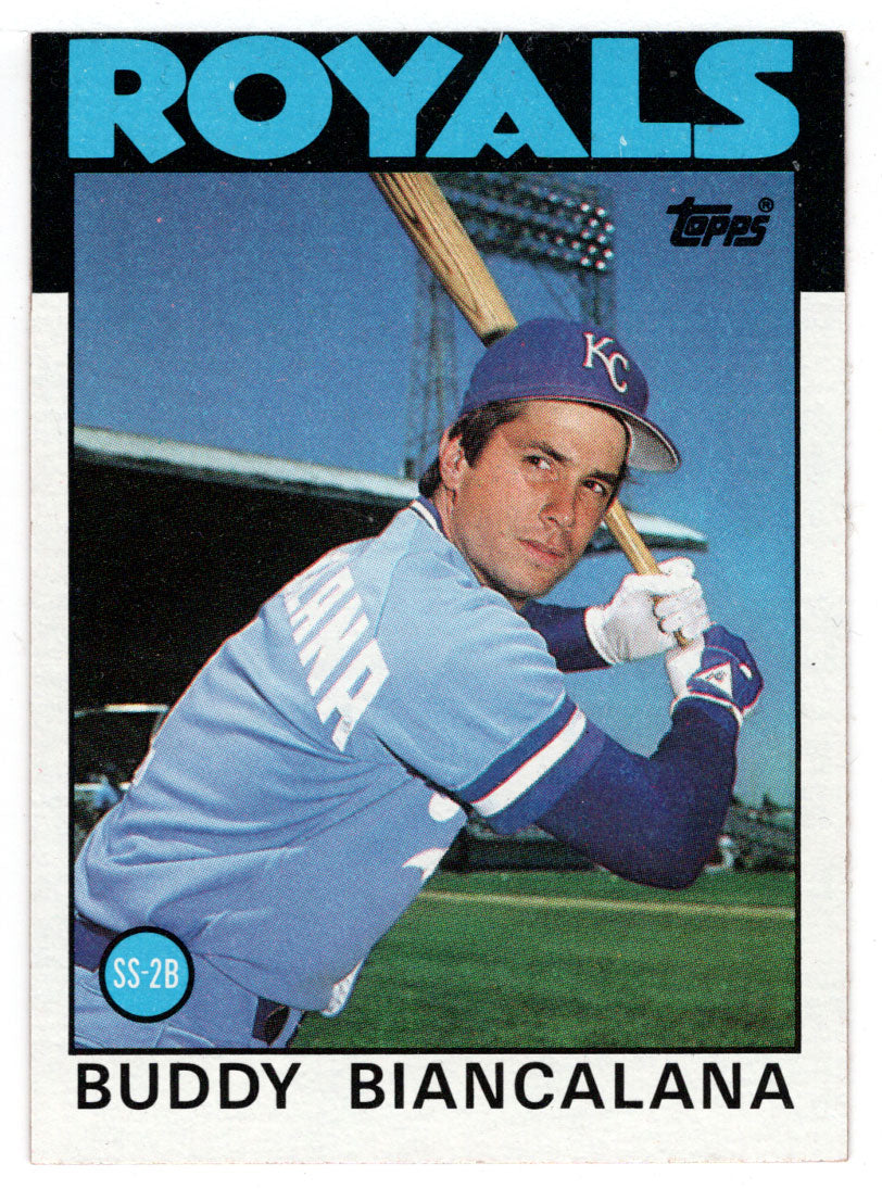 Buddy Biancalana - Kansas City Royals (MLB Baseball Card) 1986 Topps # 99 Mint